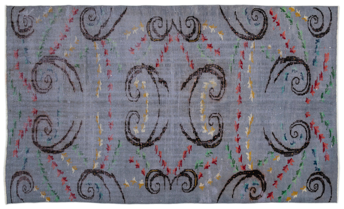 Retro Design Natural Vintage Rug 5&#39;11&#39;&#39; x 10&#39;1&#39;&#39; ft 180 x 307 cm