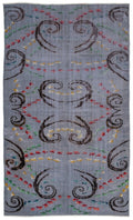 Retro Design Natural Vintage Rug 5'11'' x 10'1'' ft 180 x 307 cm