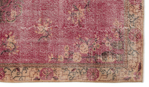 Naturel Over Dyed Vintage Rug 5'4'' x 9'6'' ft 162 x 289 cm
