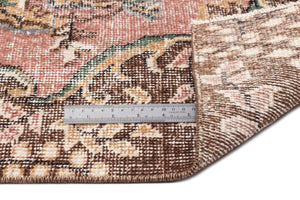 Naturel Over Dyed Vintage Rug 6'6'' x 9'9'' ft 199 x 297 cm