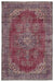 Naturel Over Dyed Vintage Rug 5'10'' x 8'10'' ft 178 x 270 cm