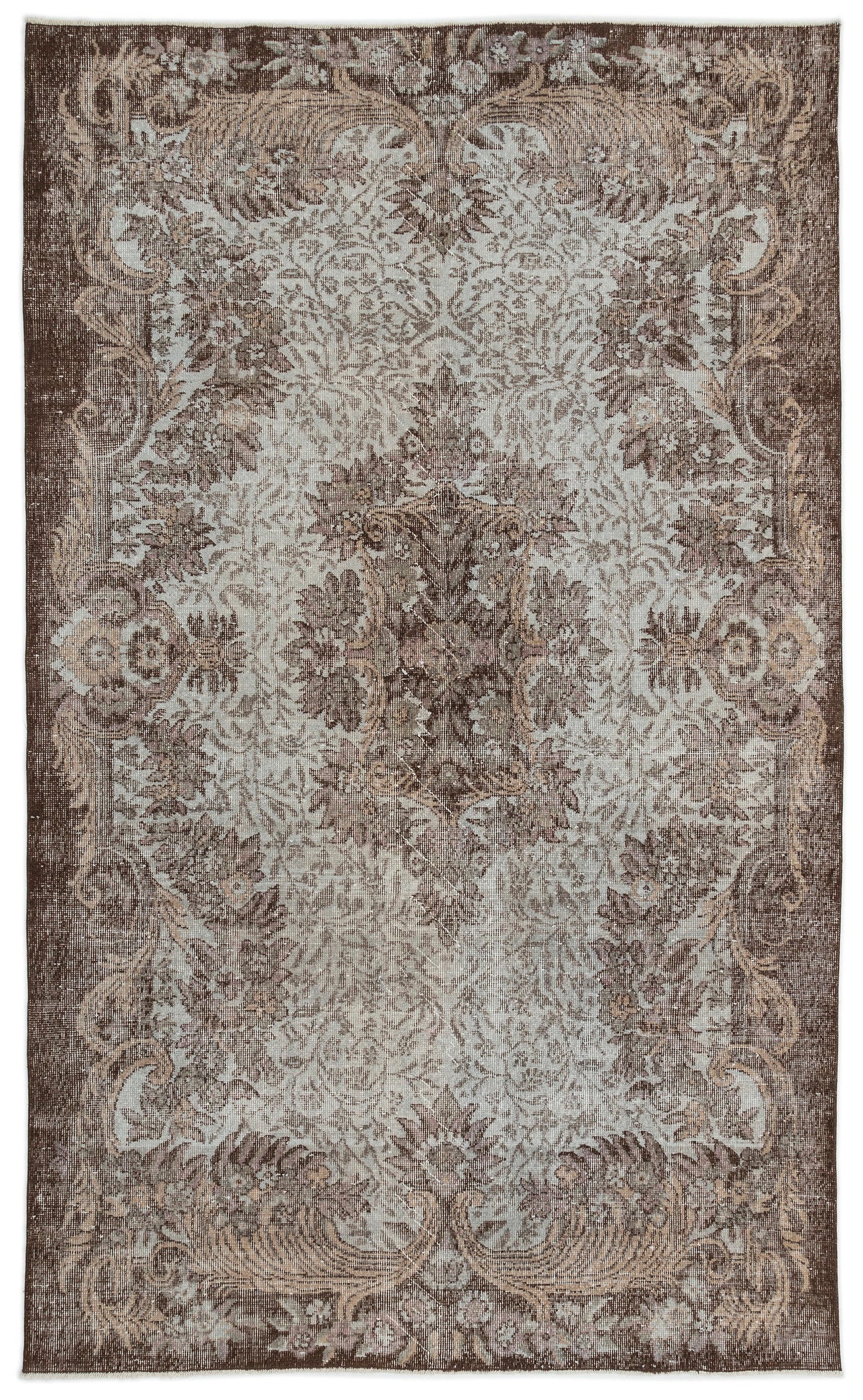 Naturel Over Dyed Vintage Rug 6&#39;0&#39;&#39; x 9&#39;9&#39;&#39; ft 183 x 298 cm