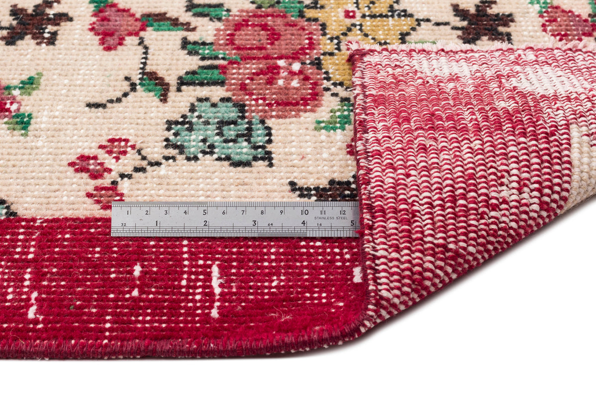 Retro Over Dyed Vintage Rug 5&#39;3&#39;&#39; x 9&#39;9&#39;&#39; ft 160 x 298 cm