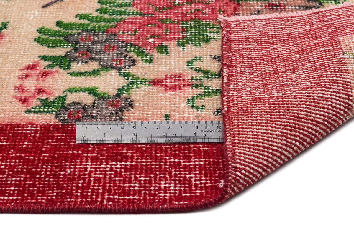 Retro Over Dyed Vintage Rug 7&#39;0&#39;&#39; x 10&#39;3&#39;&#39; ft 214 x 313 cm