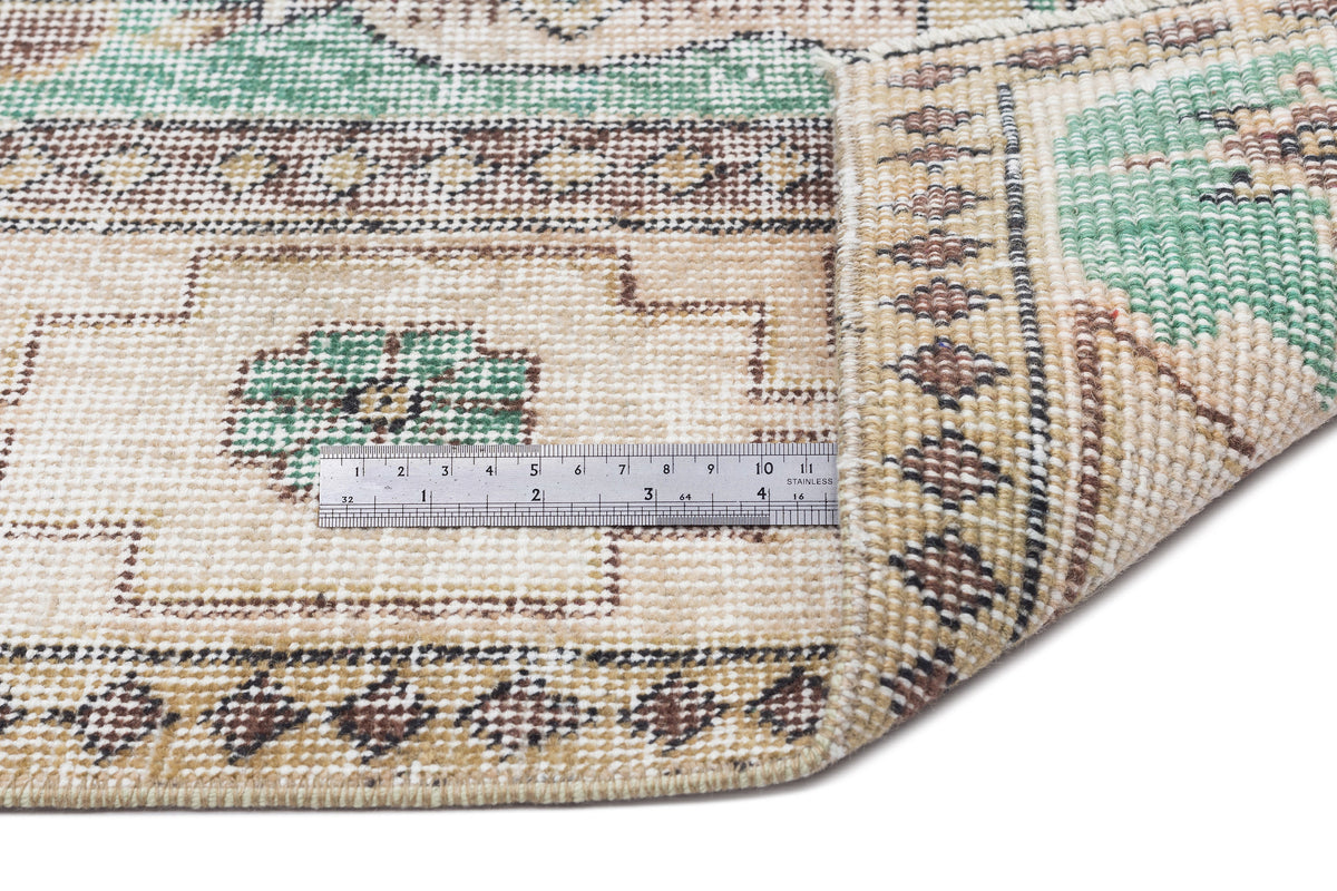 Naturel Over Dyed Vintage Rug 5&#39;1&#39;&#39; x 8&#39;7&#39;&#39; ft 154 x 261 cm