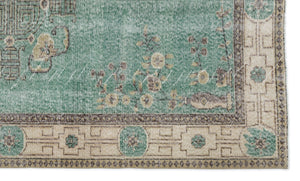 Naturel Over Dyed Vintage Rug 5'1'' x 8'7'' ft 154 x 261 cm