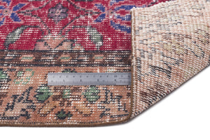 Naturel Over Dyed Vintage Rug 4'11'' x 8'6'' ft 149 x 258 cm