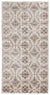 Retro Over Dyed Vintage Rug 3'9'' x 7'3'' ft 114 x 221 cm