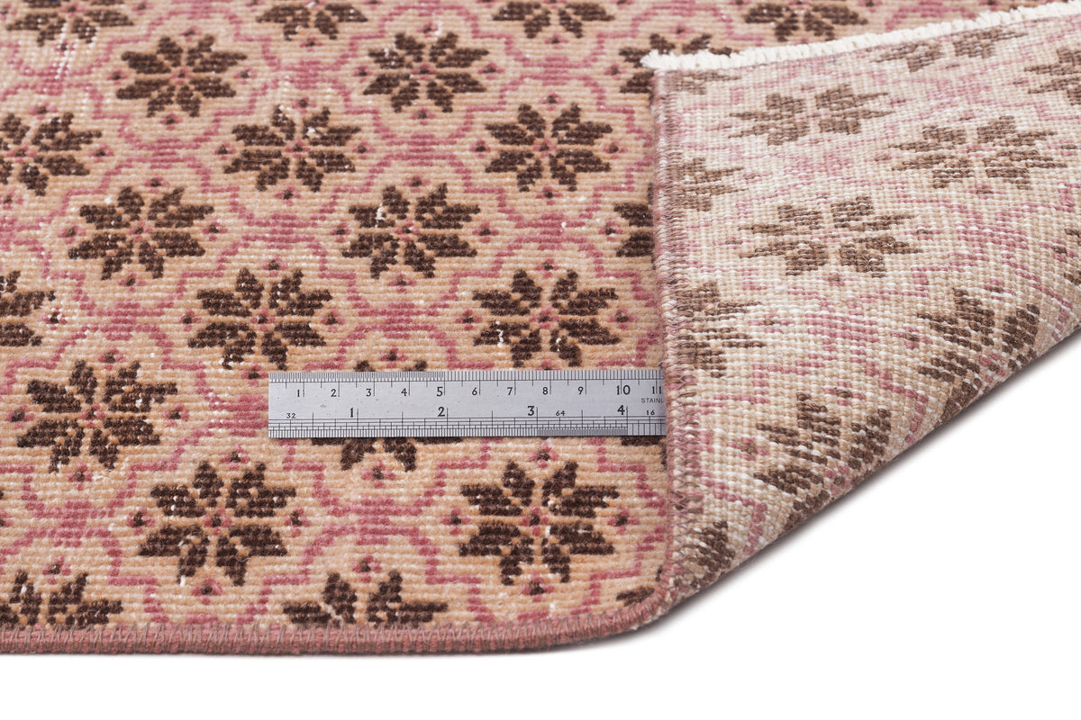 Retro Over Dyed Vintage Rug 5&#39;10&#39;&#39; x 9&#39;9&#39;&#39; ft 178 x 298 cm