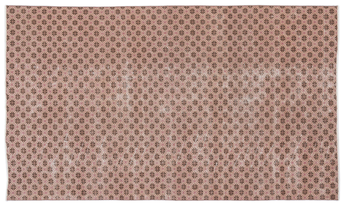 Retro Over Dyed Vintage Rug 5&#39;10&#39;&#39; x 9&#39;9&#39;&#39; ft 178 x 298 cm