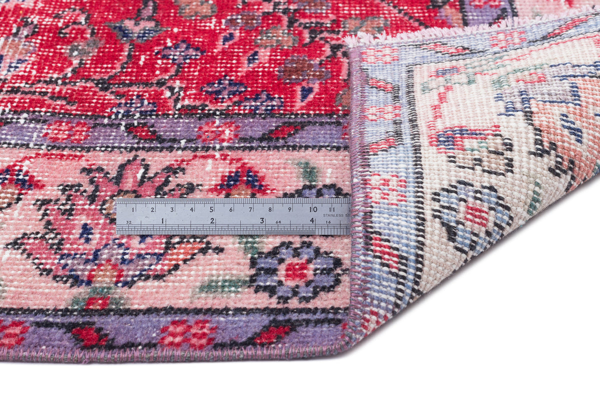 Naturel Over Dyed Vintage Rug 5&#39;3&#39;&#39; x 9&#39;3&#39;&#39; ft 160 x 282 cm