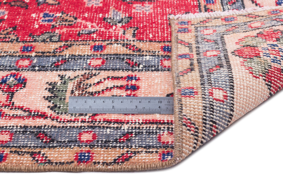 Naturel Over Dyed Vintage Rug 5&#39;5&#39;&#39; x 9&#39;4&#39;&#39; ft 164 x 285 cm