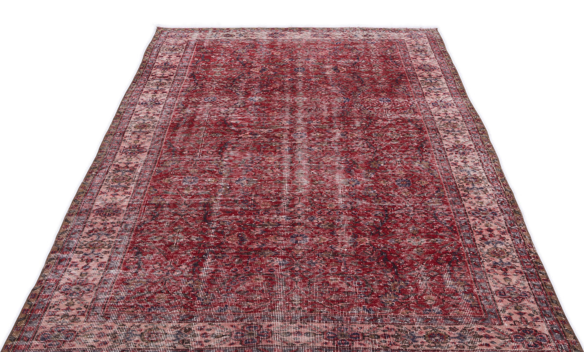 Naturel Over Dyed Vintage Rug 5&#39;1&#39;&#39; x 9&#39;0&#39;&#39; ft 155 x 275 cm