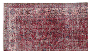 Naturel Over Dyed Vintage Rug 5'1'' x 9'0'' ft 155 x 275 cm