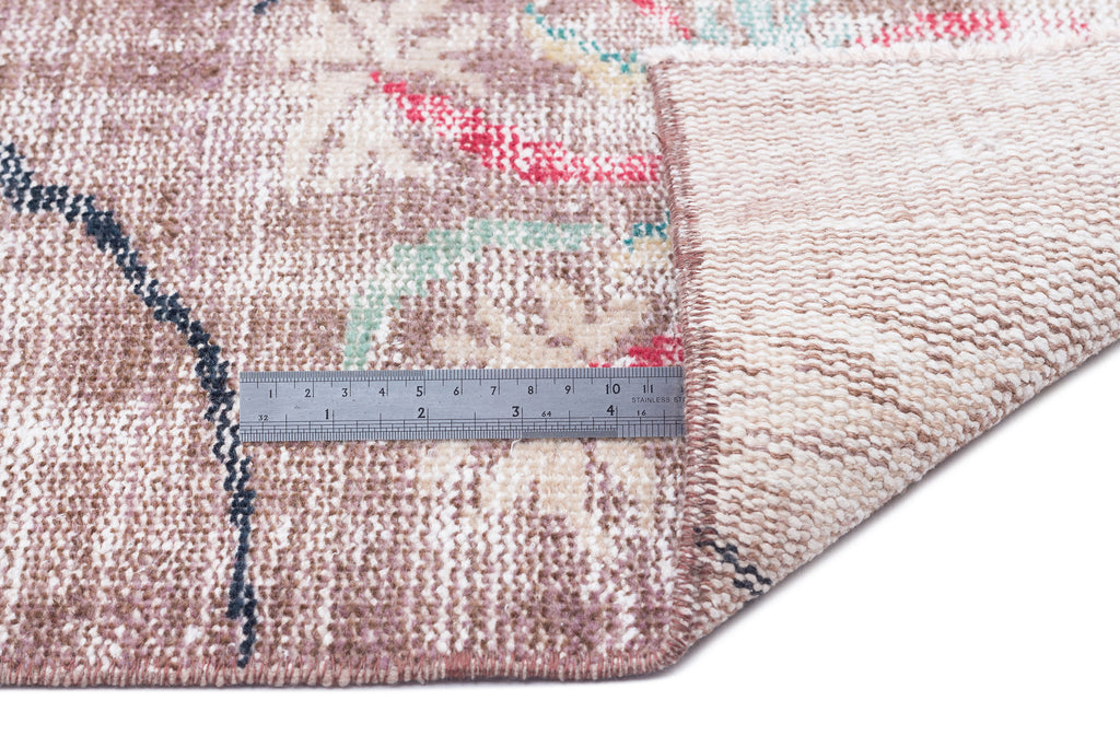 Naturel Over Dyed Vintage Rug 5'10'' x 8'9'' ft 179 x 267 cm