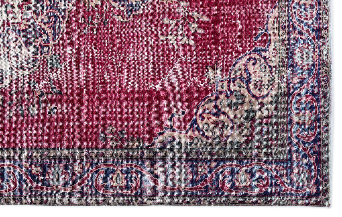 Naturel Over Dyed Vintage Rug 6&#39;5&#39;&#39; x 10&#39;2&#39;&#39; ft 195 x 311 cm