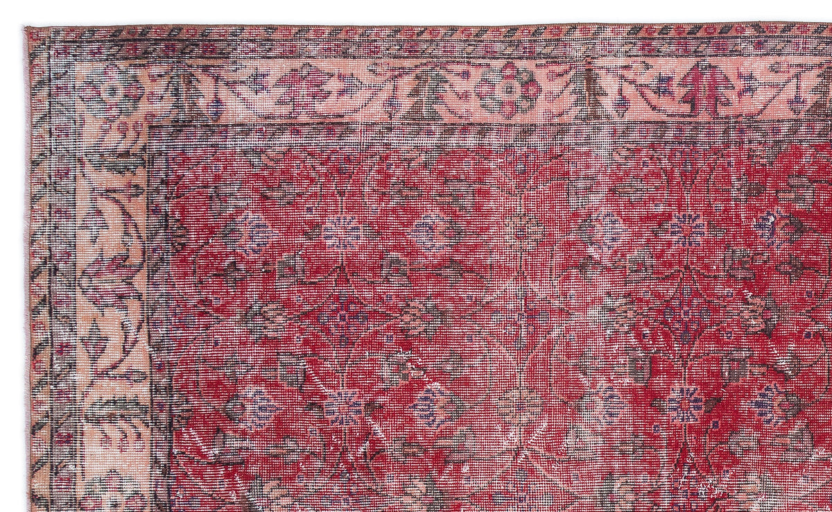 Naturel Over Dyed Vintage Rug 5&#39;9&#39;&#39; x 9&#39;6&#39;&#39; ft 176 x 290 cm