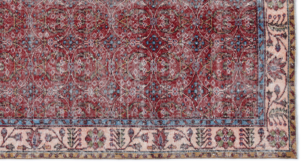 Naturel Over Dyed Vintage Rug 5&#39;2&#39;&#39; x 9&#39;7&#39;&#39; ft 157 x 291 cm