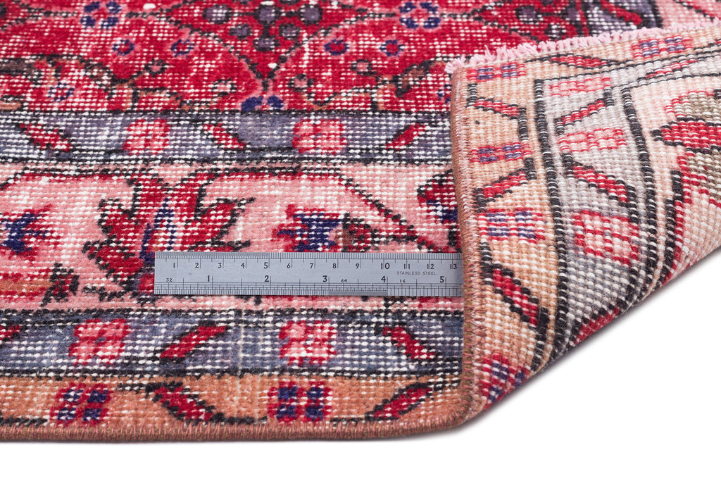 Naturel Over Dyed Vintage Rug 5'6'' x 9'3'' ft 167 x 281 cm