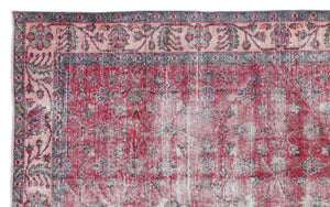 Naturel Over Dyed Vintage Rug 5'4'' x 8'10'' ft 162 x 270 cm