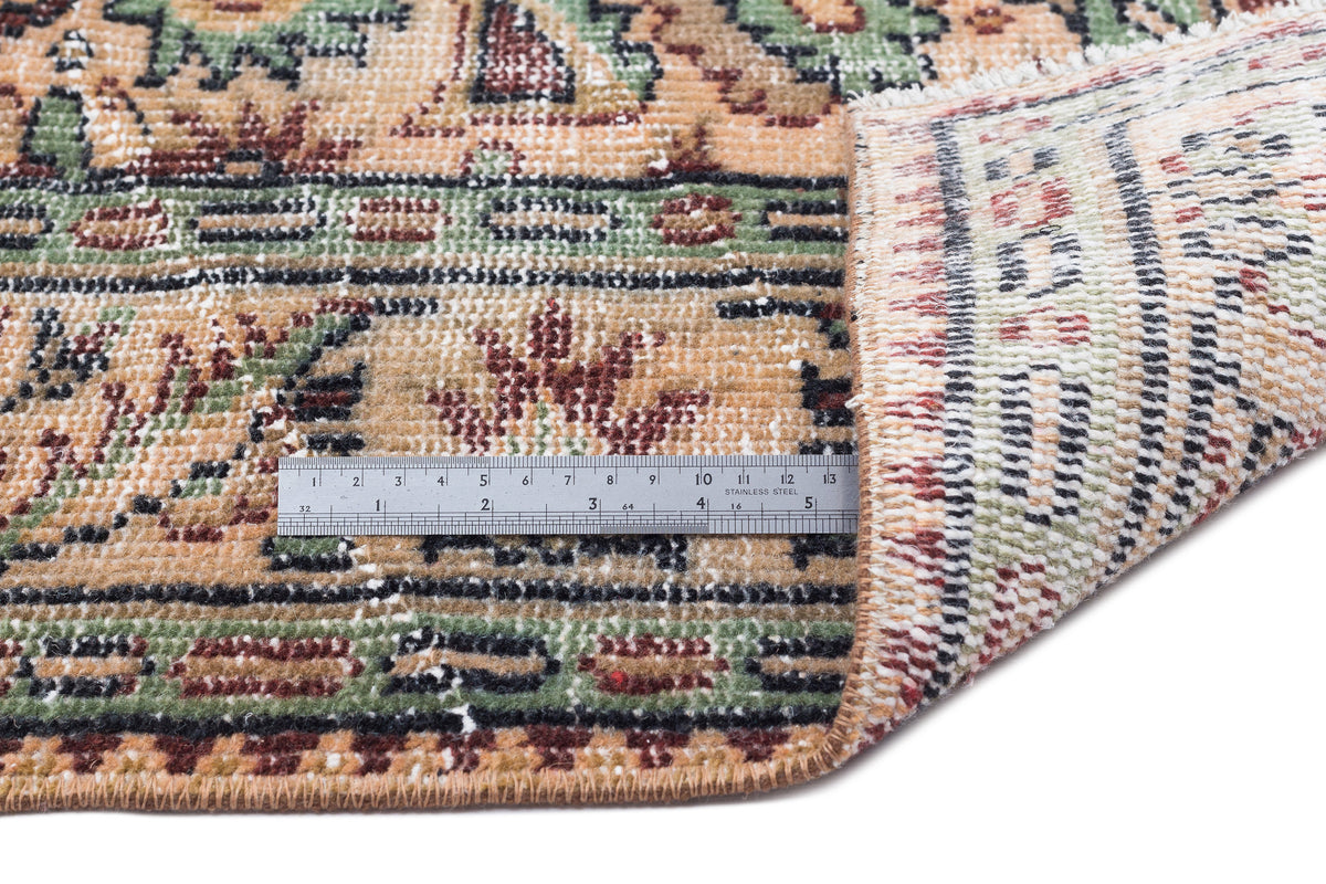 Retro Over Dyed Vintage Rug 5&#39;8&#39;&#39; x 9&#39;9&#39;&#39; ft 173 x 298 cm