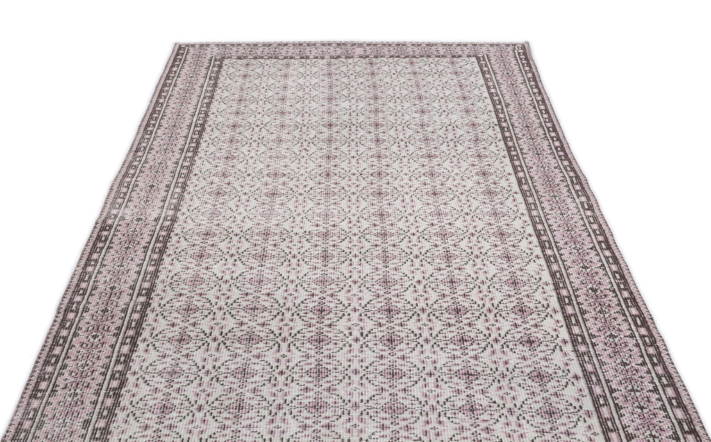 Naturel Over Dyed Vintage Rug 5'3'' x 8'11'' ft 160 x 273 cm