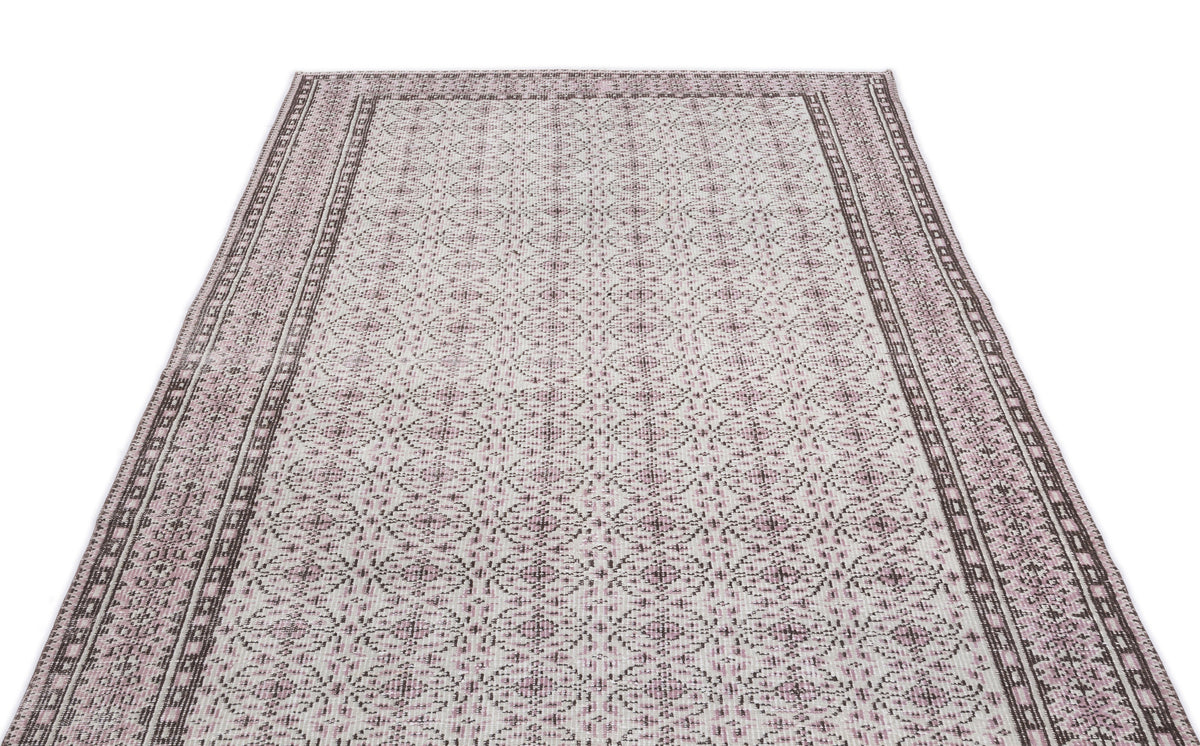 Naturel Over Dyed Vintage Rug 5&#39;3&#39;&#39; x 8&#39;11&#39;&#39; ft 160 x 273 cm