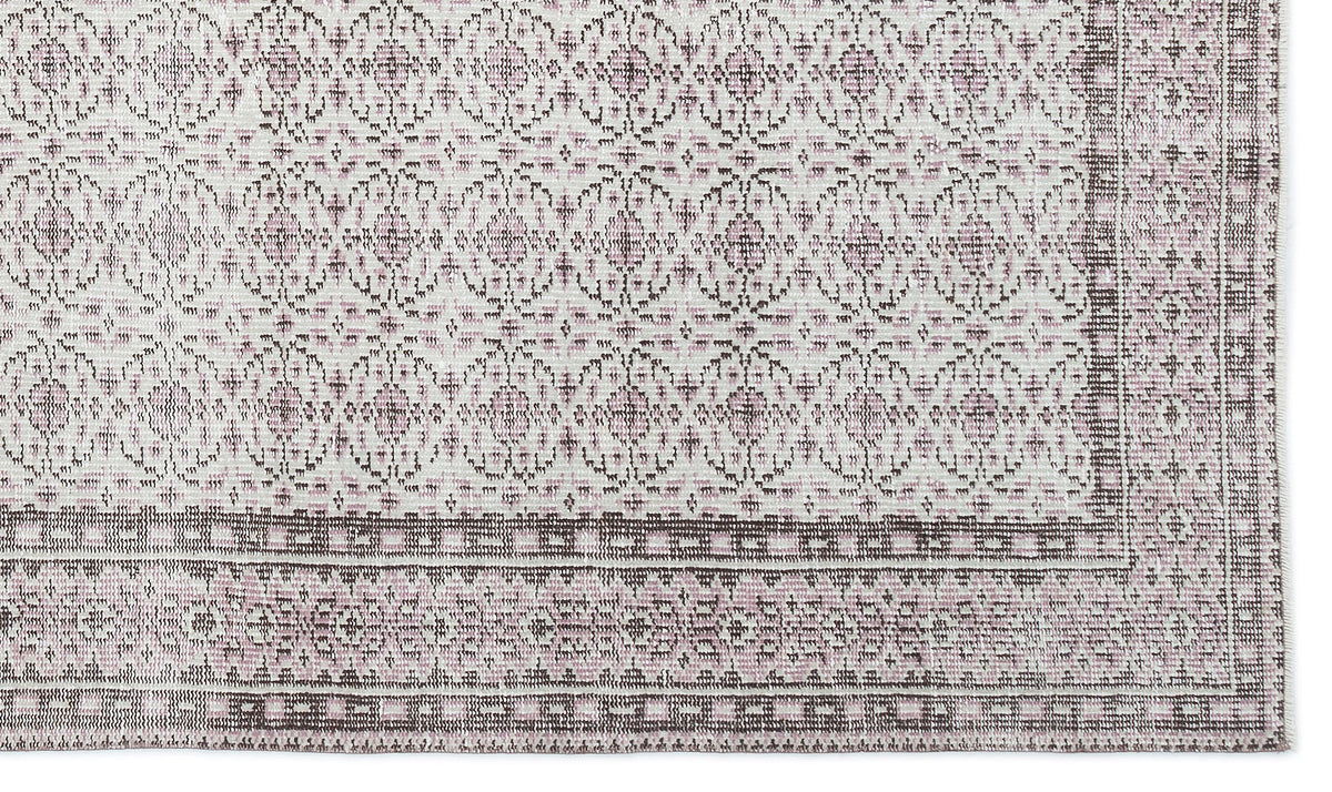 Naturel Over Dyed Vintage Rug 5&#39;3&#39;&#39; x 8&#39;11&#39;&#39; ft 160 x 273 cm