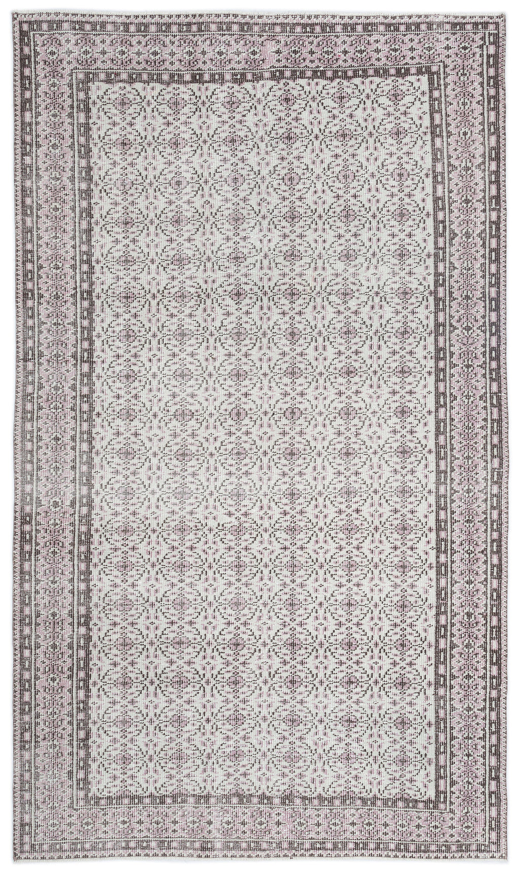 Naturel Over Dyed Vintage Rug 5'3'' x 8'11'' ft 160 x 273 cm