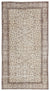 Beige Over Dyed Vintage Rug 4'8'' x 8'9'' ft 142 x 267 cm