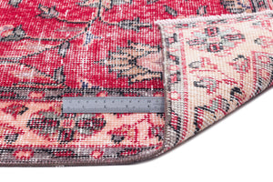Naturel Over Dyed Vintage Rug 3'9'' x 6'11'' ft 115 x 210 cm