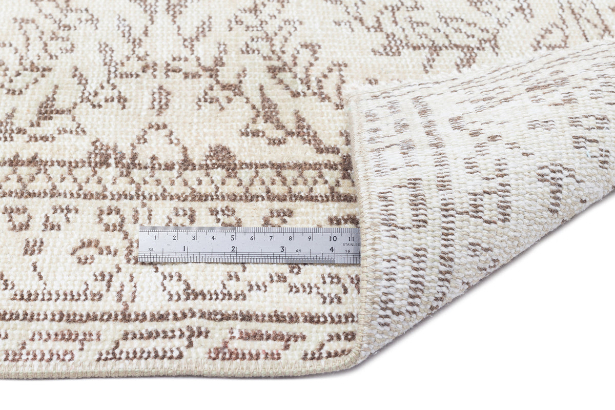 Retro Over Dyed Vintage Rug 4&#39;11&#39;&#39; x 8&#39;6&#39;&#39; ft 150 x 260 cm