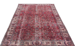 Naturel Over Dyed Vintage Rug 5'1'' x 8'9'' ft 155 x 266 cm