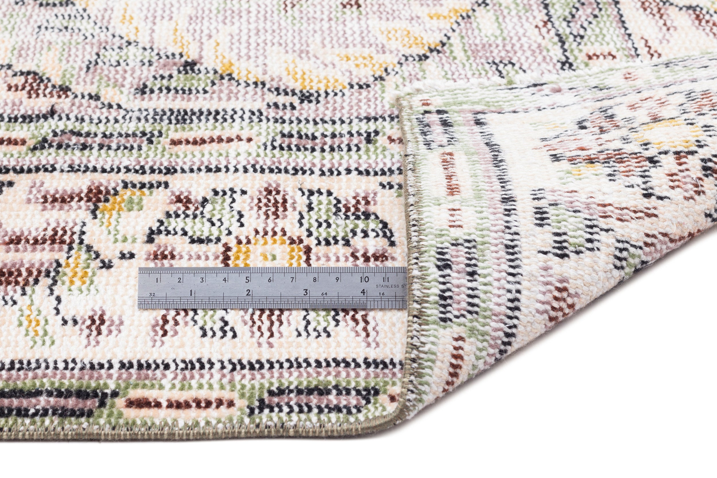 Retro Over Dyed Vintage Rug 6'1'' x 9'0'' ft 185 x 275 cm