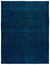 Turquoise  Over Dyed Vintage XLarge Rug 9'11'' x 13'1'' ft 303 x 400 cm