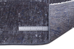 Gray Over Dyed Vintage XLarge Rug 9'0'' x 13'2'' ft 275 x 401 cm