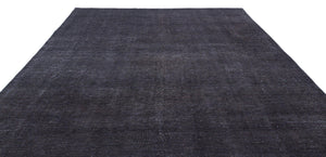 Gray Over Dyed Vintage XLarge Rug 9'0'' x 13'2'' ft 275 x 401 cm