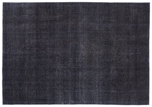 Gray Over Dyed Vintage XLarge Rug 9'0'' x 13'2'' ft 275 x 401 cm