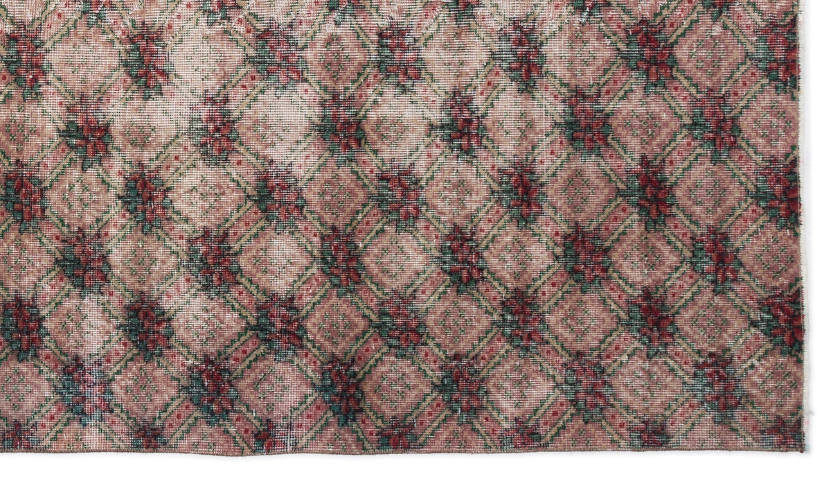 Naturel Over Dyed Vintage Rug 5&#39;1&#39;&#39; x 8&#39;9&#39;&#39; ft 154 x 266 cm