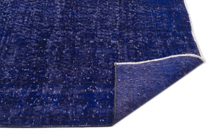 Purple Over Dyed Vintage Rug 5'8'' x 9'3'' ft 172 x 283 cm