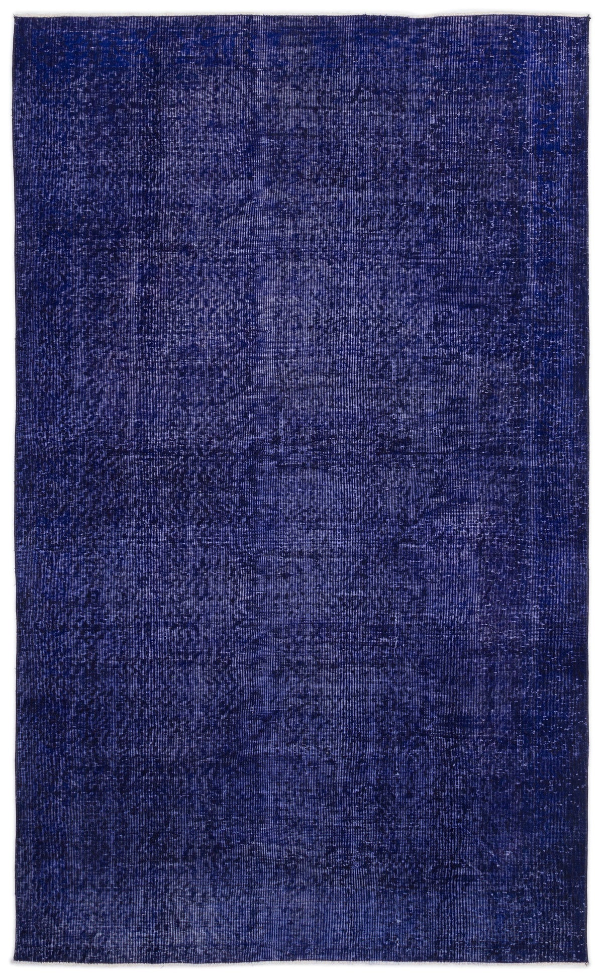 Purple Over Dyed Vintage Rug 5&#39;8&#39;&#39; x 9&#39;3&#39;&#39; ft 172 x 283 cm