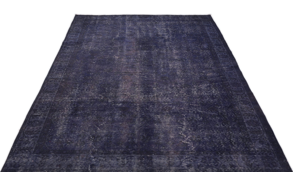 Naturel Over Dyed Vintage Rug 5&#39;7&#39;&#39; x 9&#39;3&#39;&#39; ft 170 x 282 cm