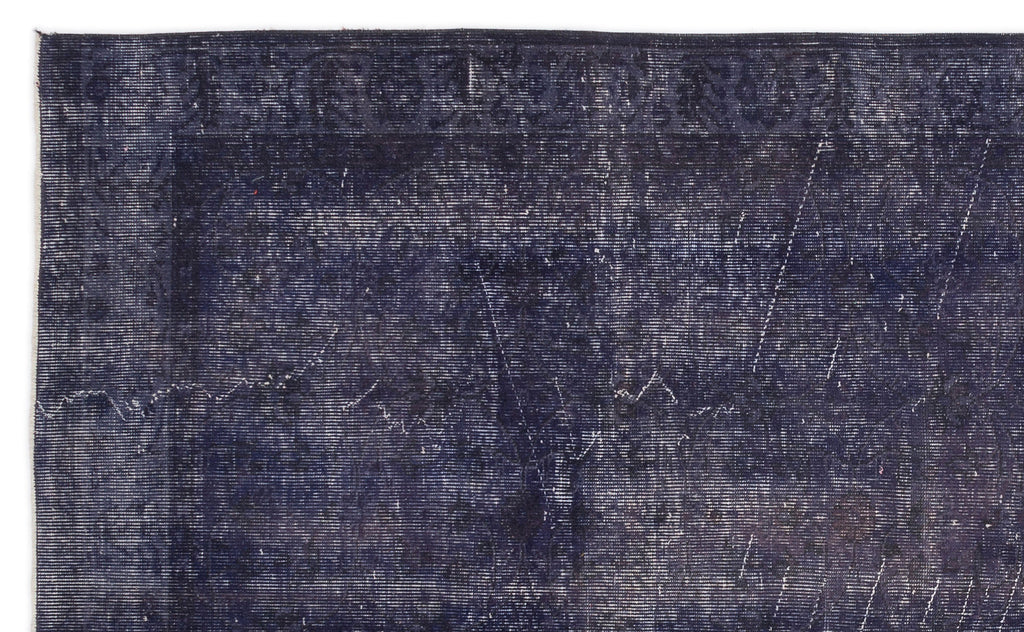 Naturel Over Dyed Vintage Rug 5'7'' x 9'3'' ft 170 x 282 cm
