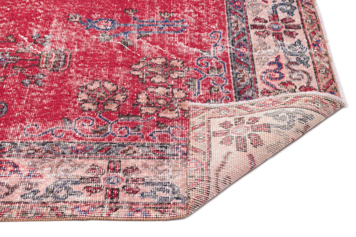 Naturel Over Dyed Vintage Rug 5&#39;11&#39;&#39; x 9&#39;4&#39;&#39; ft 180 x 285 cm