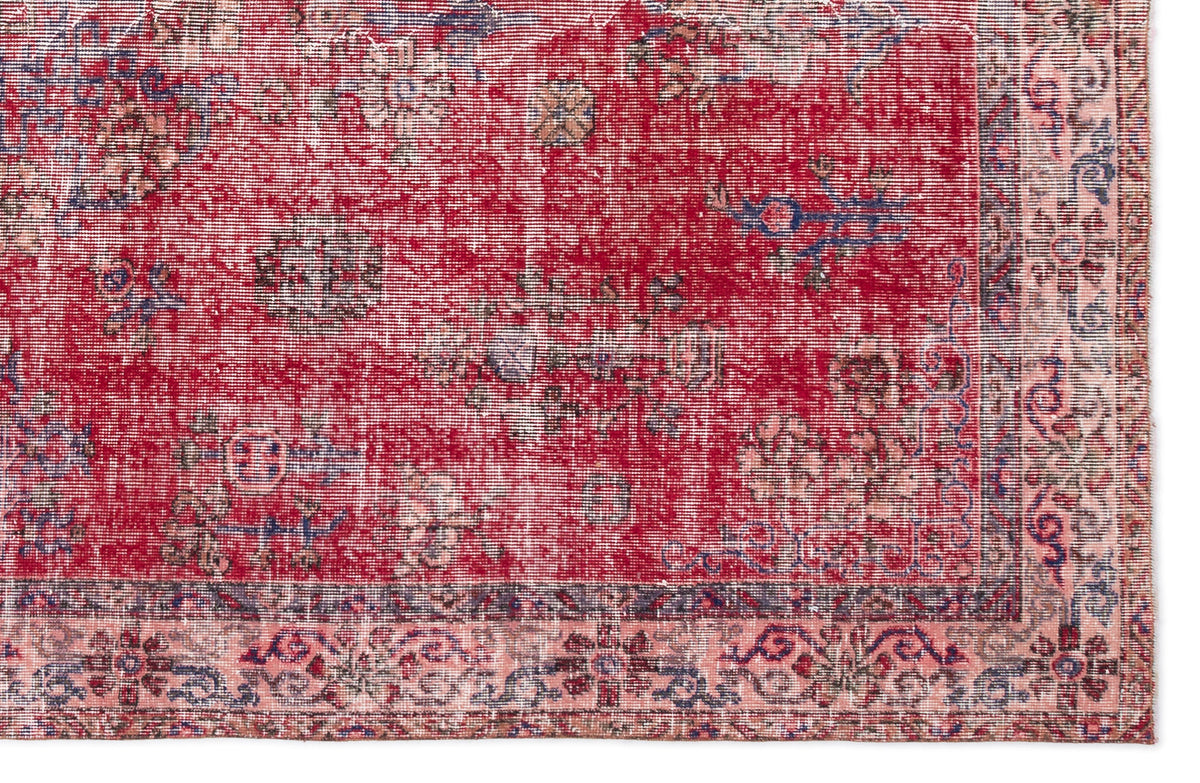 Naturel Over Dyed Vintage Rug 5&#39;11&#39;&#39; x 9&#39;4&#39;&#39; ft 180 x 285 cm