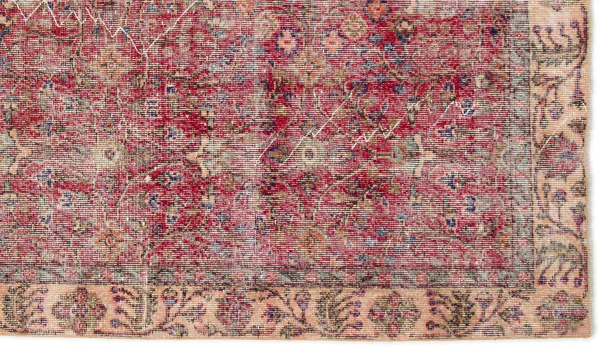Naturel Over Dyed Vintage Rug 4&#39;11&#39;&#39; x 8&#39;7&#39;&#39; ft 151 x 262 cm