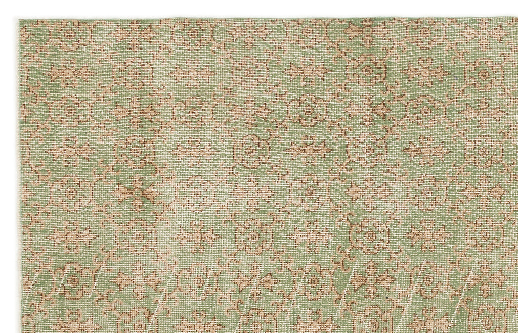 Naturel Over Dyed Vintage Rug 5'6'' x 8'8'' ft 168 x 264 cm
