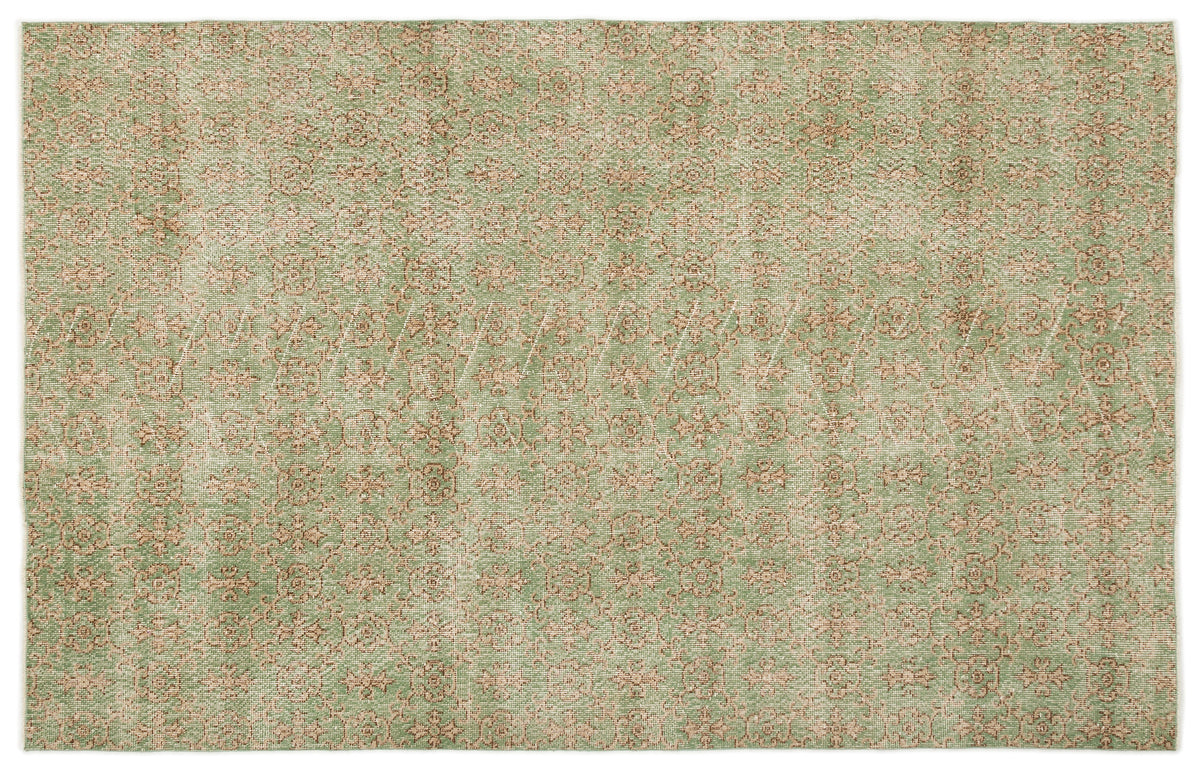 Naturel Over Dyed Vintage Rug 5&#39;6&#39;&#39; x 8&#39;8&#39;&#39; ft 168 x 264 cm