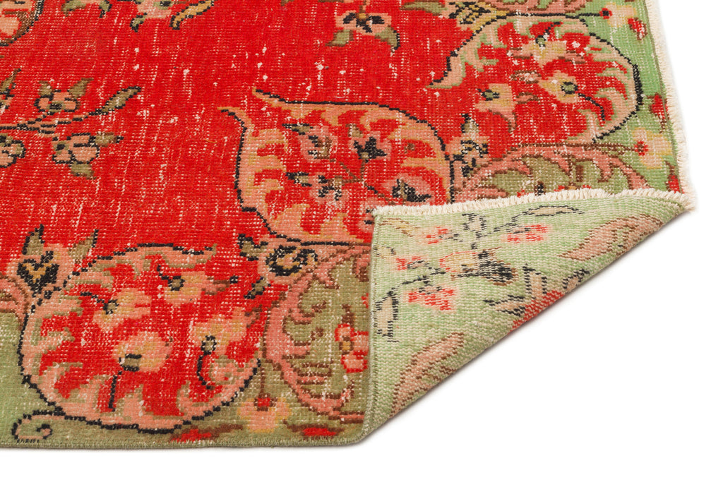 Naturel Over Dyed Vintage Rug 6'1'' x 10'4'' ft 185 x 316 cm