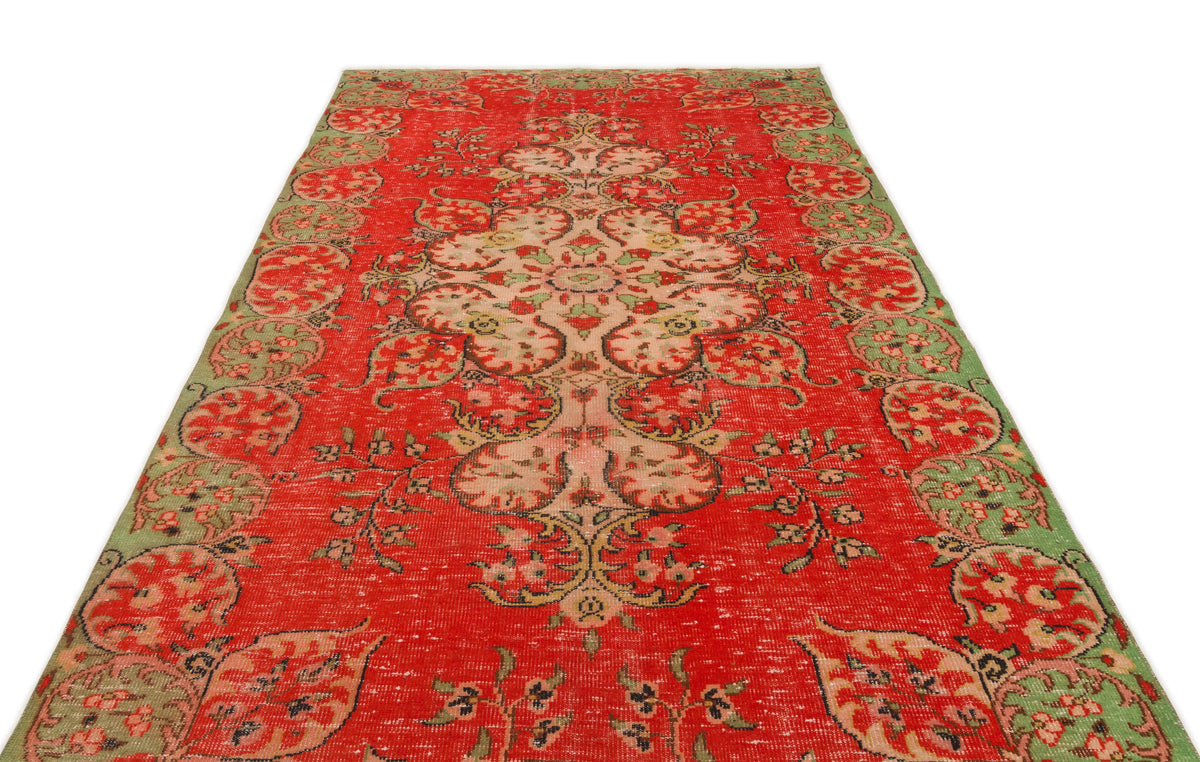 Naturel Over Dyed Vintage Rug 6&#39;1&#39;&#39; x 10&#39;4&#39;&#39; ft 185 x 316 cm
